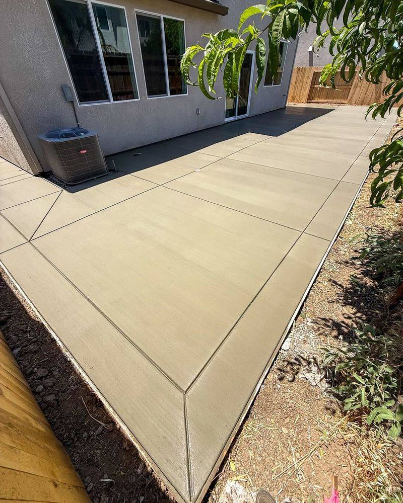 Permanent Patios And Concrete Slabs