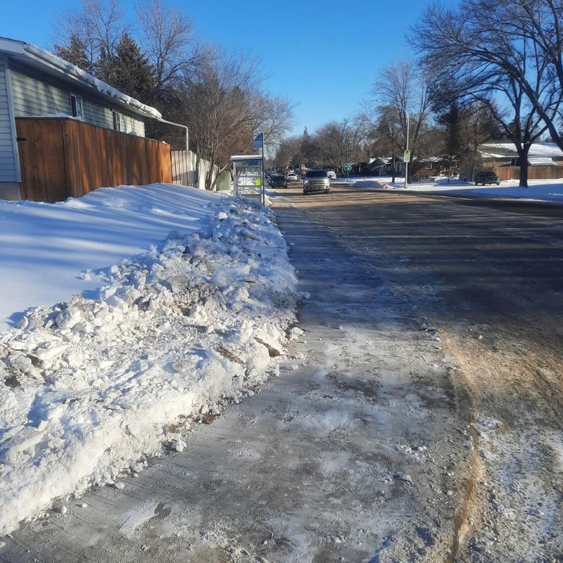 Ignoring Where Snowplow Piles End Up