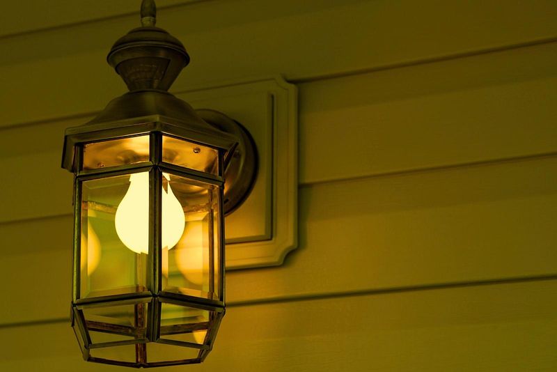 Turn On Outdoor Lights And Make Noise