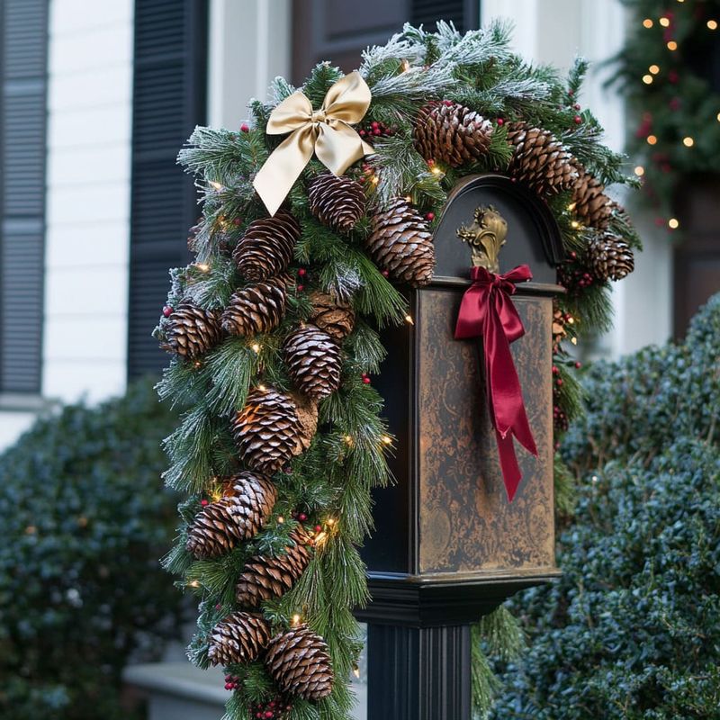 Adding Berries Or Pinecones For Color