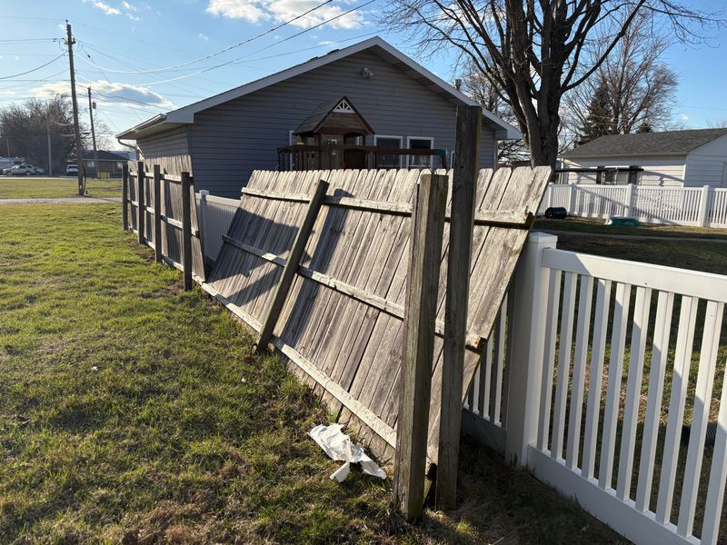 Broken Fencing Or Structures