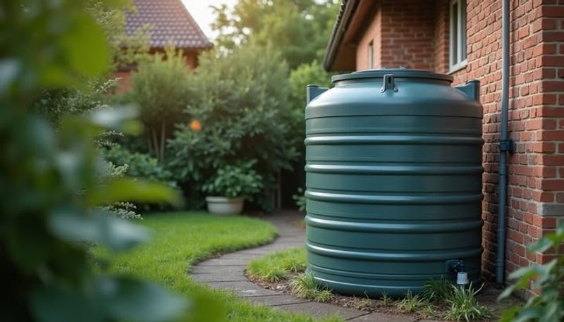 Collect Rainwater in Repurposed Containers