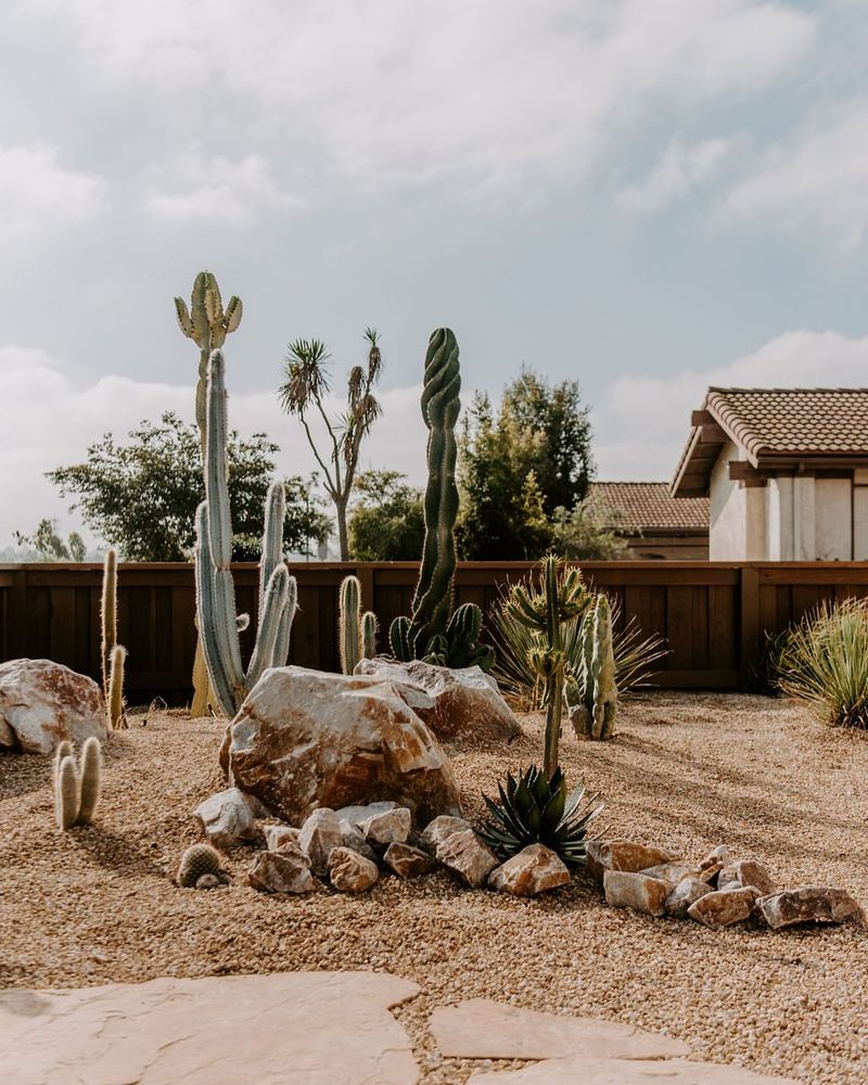 Rock Gardens With Decorative Boulders