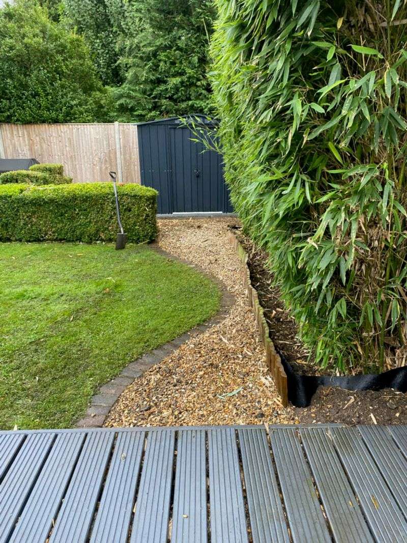 Install Physical Bamboo Barriers