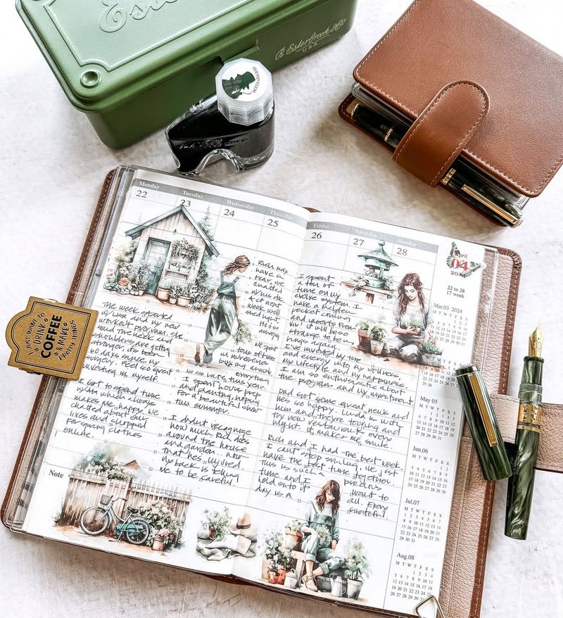 Winter Garden Journaling Processes Emotions