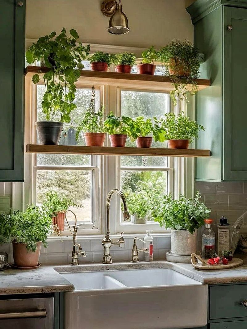 How Kitchen Windows Become Productive Garden Spaces