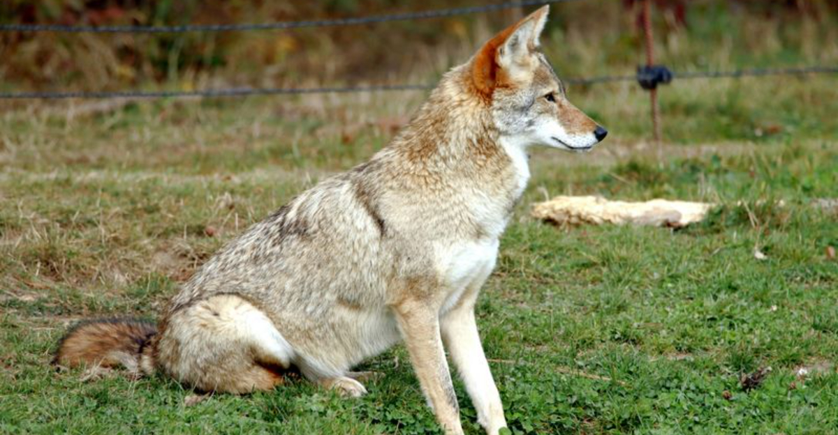 The One Sign A Coyote Passed Through Your Alabama Yard Without You Noticing