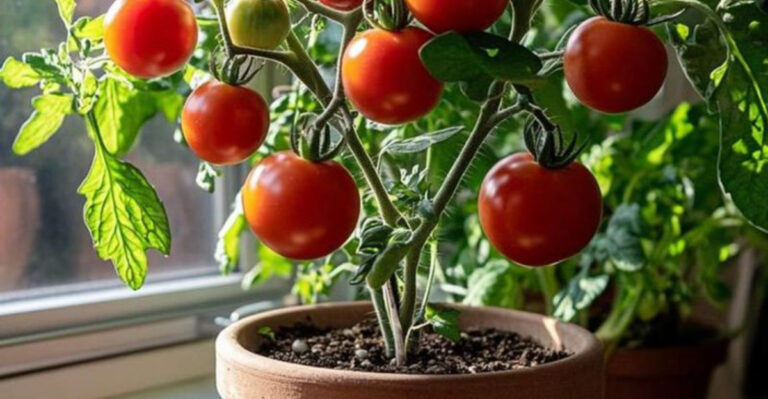 indoor tomato plant