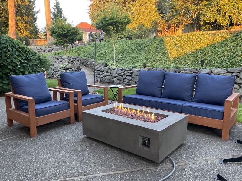Outdoor Furniture Left Year-Round