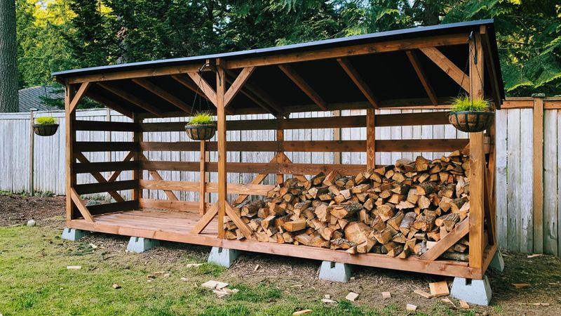 Improperly Stored Firewood