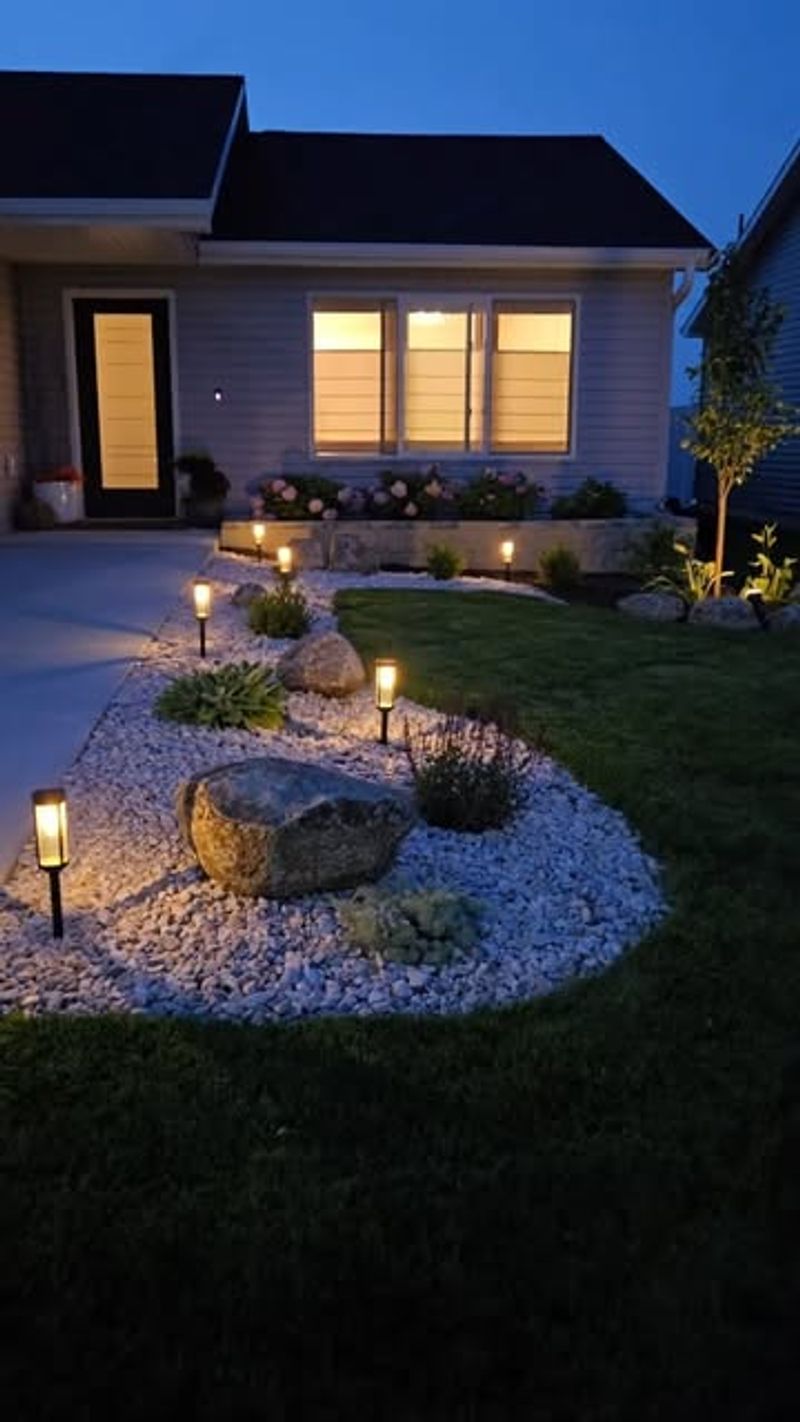 Install Simple Solar Path Lighting