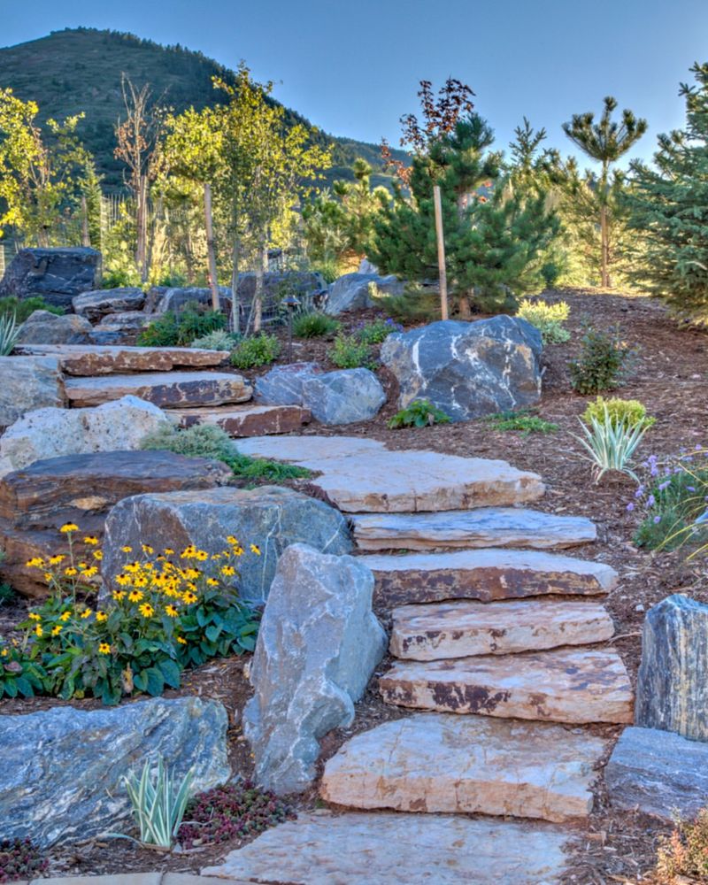 Add Natural Stone Or Wood Accents