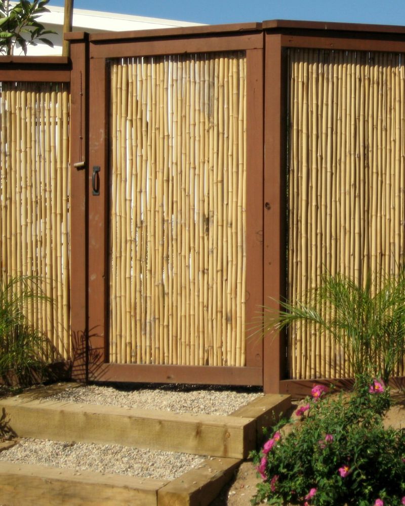 Bamboo Fencing and Natural Privacy Screens