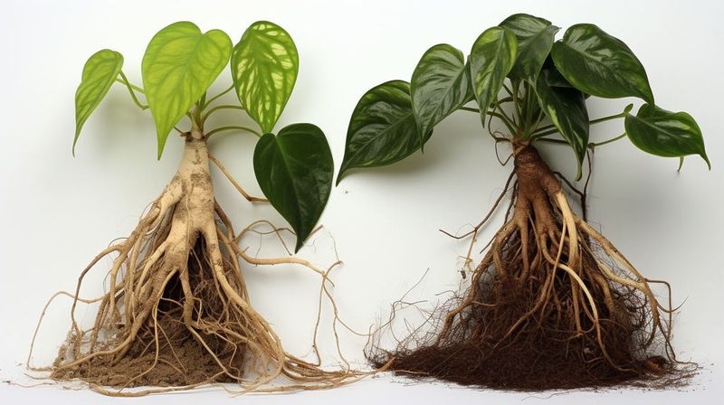 Brown, Mushy Stems Near The Soil Line