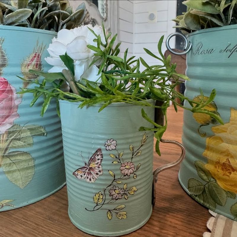 Tin Can Tower Gardens On Windowsills