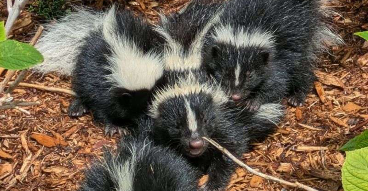 baby skunks