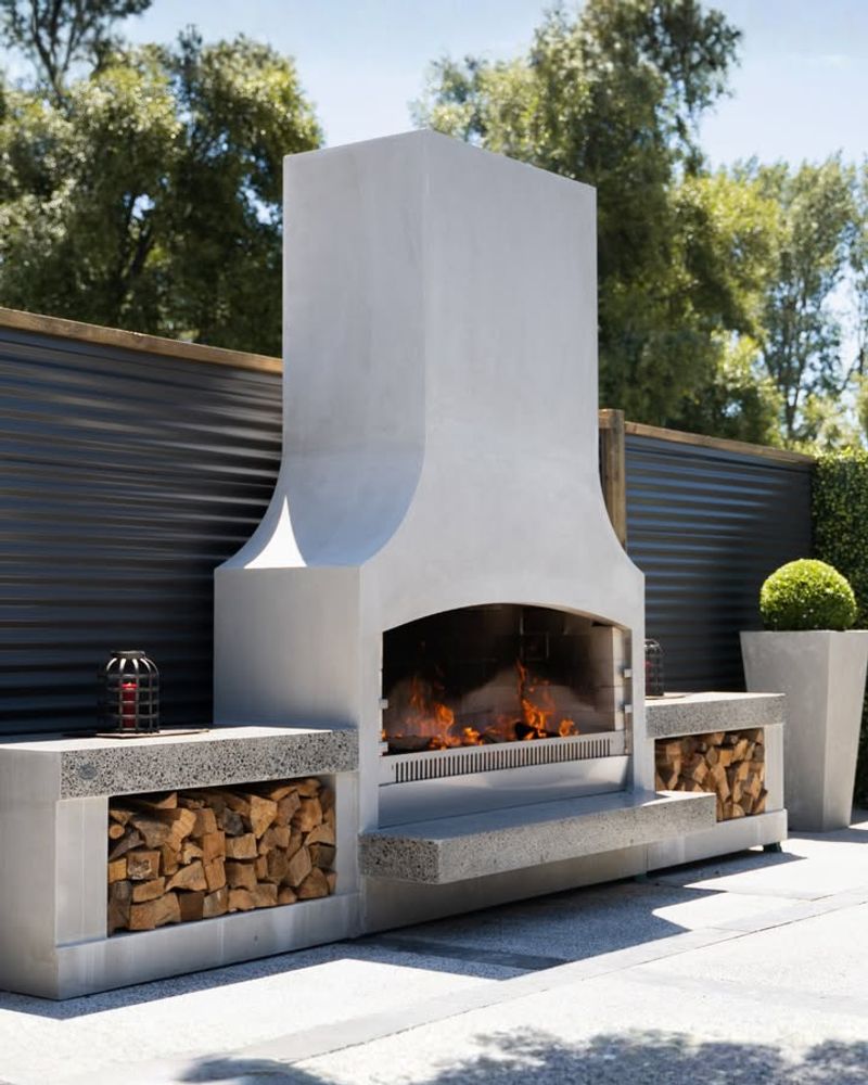 Permanent Fire Pits Or Outdoor Fireplaces