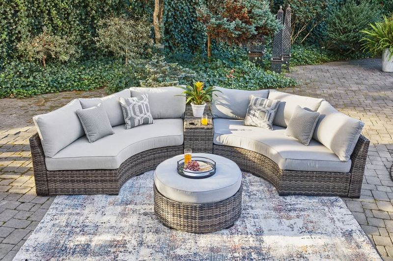 Layer Comfortable Outdoor Furniture With Plush Cushions