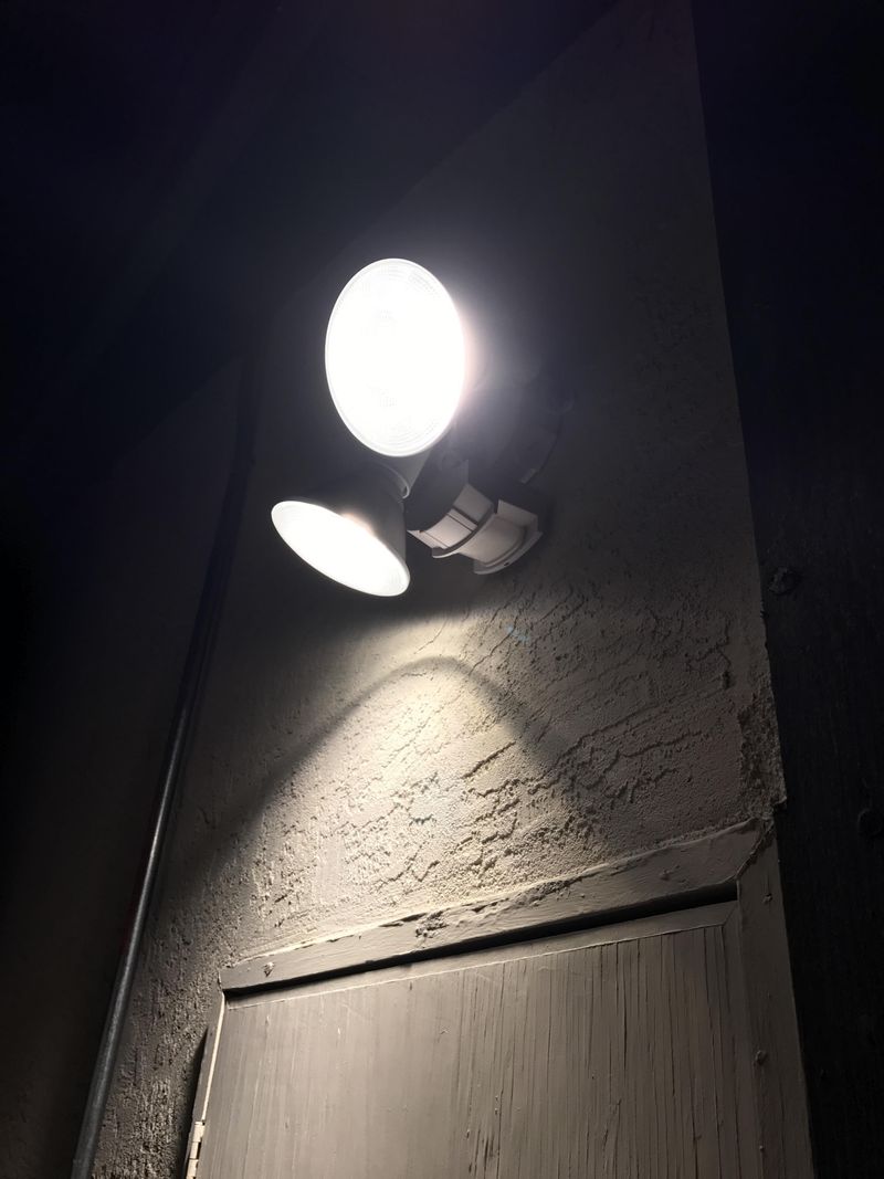 Use Motion Lights Or Noise To Discourage Lingering