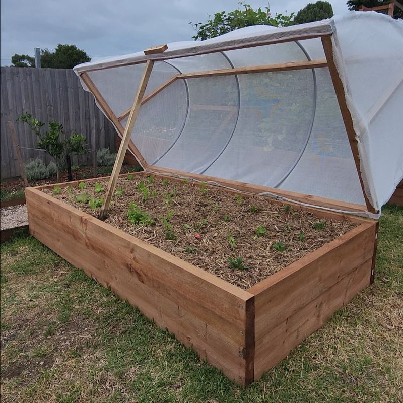 Use Shade Cloth Or Garden Screens