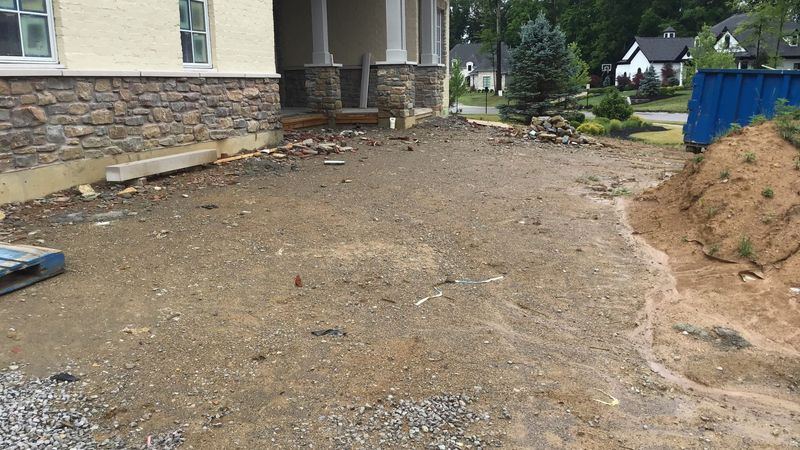 Poorly Graded Yards That Direct Water Toward Homes