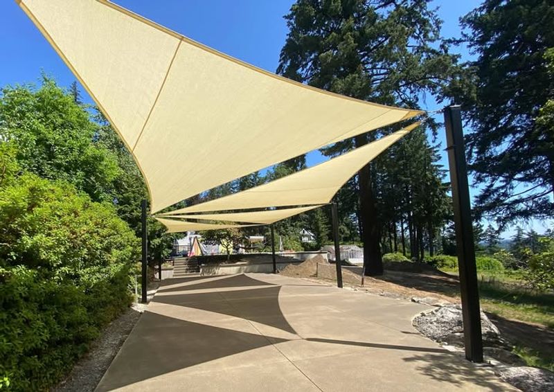 Use Shade Structures To Control Sun And Heat