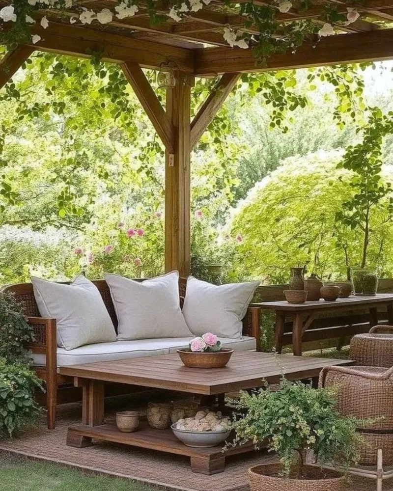 Establish A Shaded Seating Area