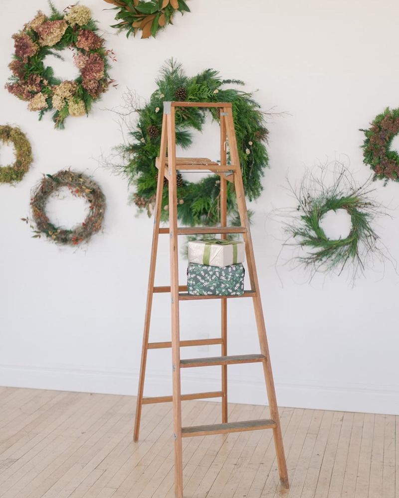 Hang Winter Wreaths On Interior Doors And Walls
