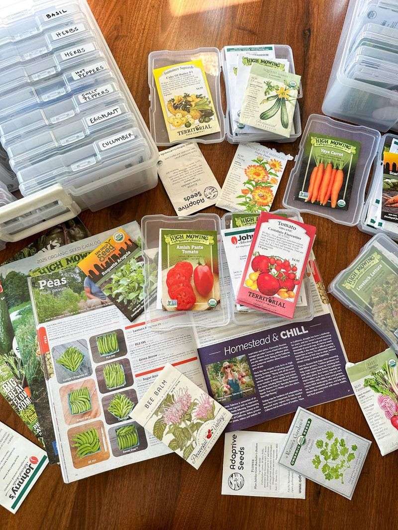 Organize And Inventory Your Seed Collection