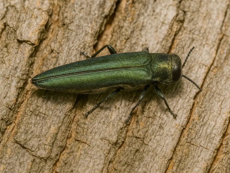 The Beetle Targets Only Ash Trees