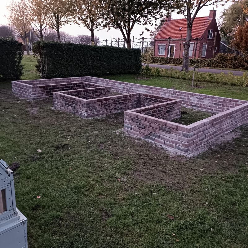 Brick Or Concrete Beds That Feel Permanent