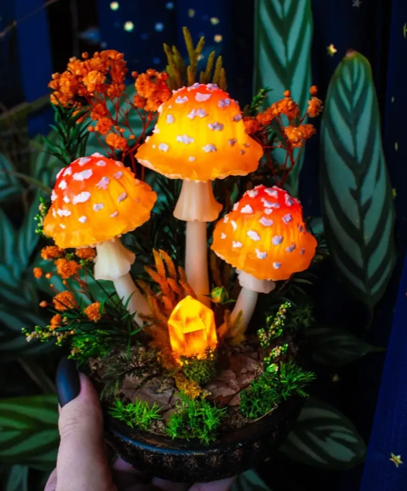 Glowing Mushroom Lights