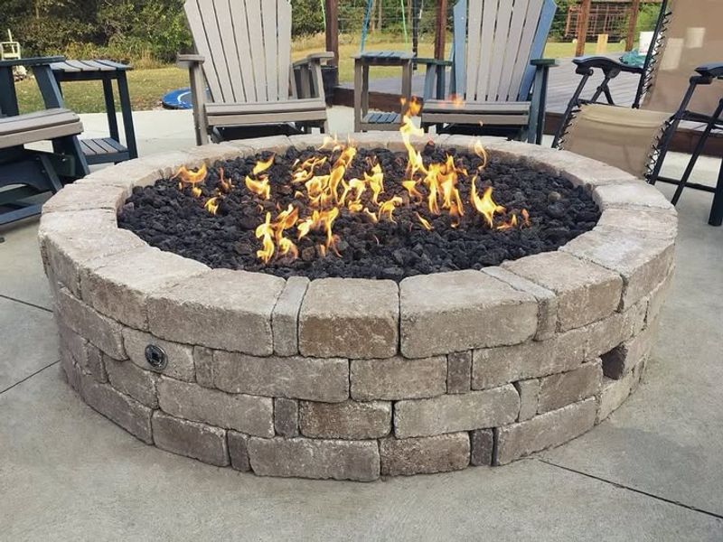 Permanent Fire Pits And Outdoor Fireplaces
