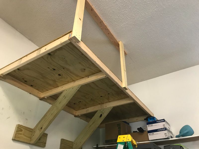 Overhead Ceiling Storage Racks