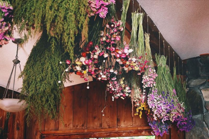 Hanging Bundles From Exposed Beams And Hooks
