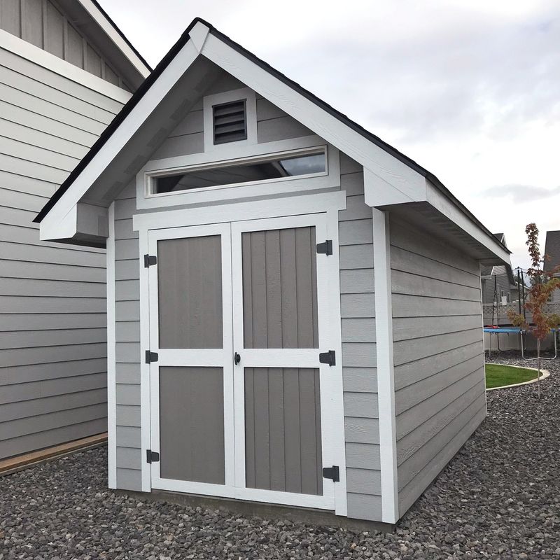 Vinyl or Plastic Storage Sheds