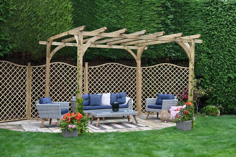 Larger Pergolas That Exceed Common Size Thresholds
