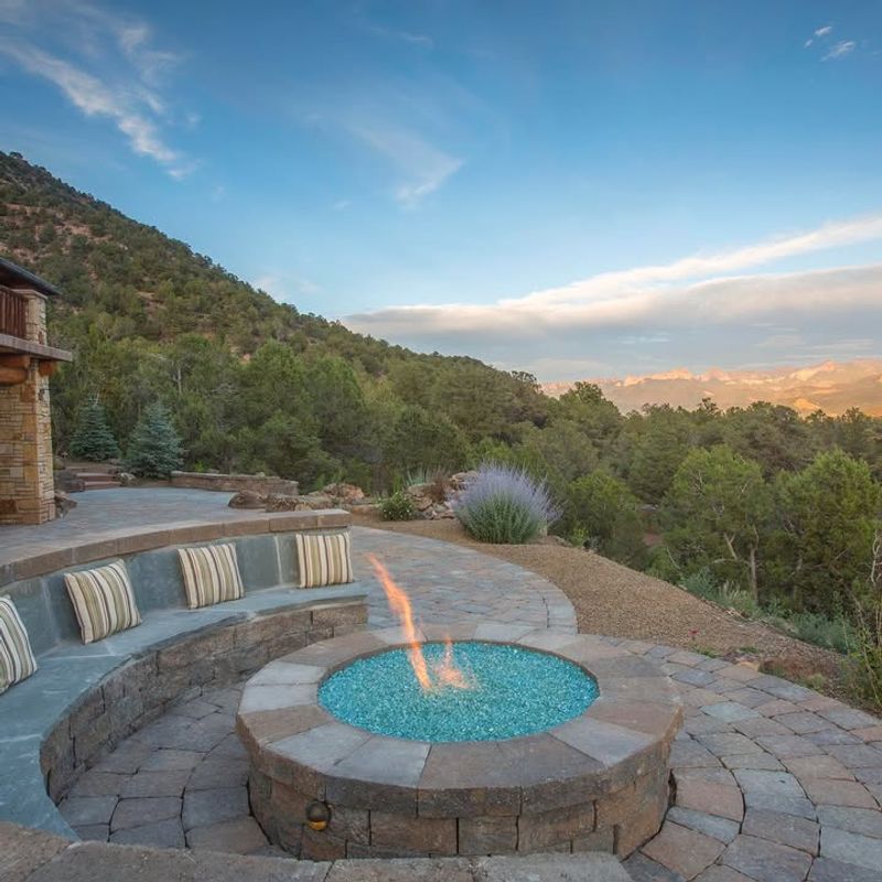Stone Fire Pit Surrounds