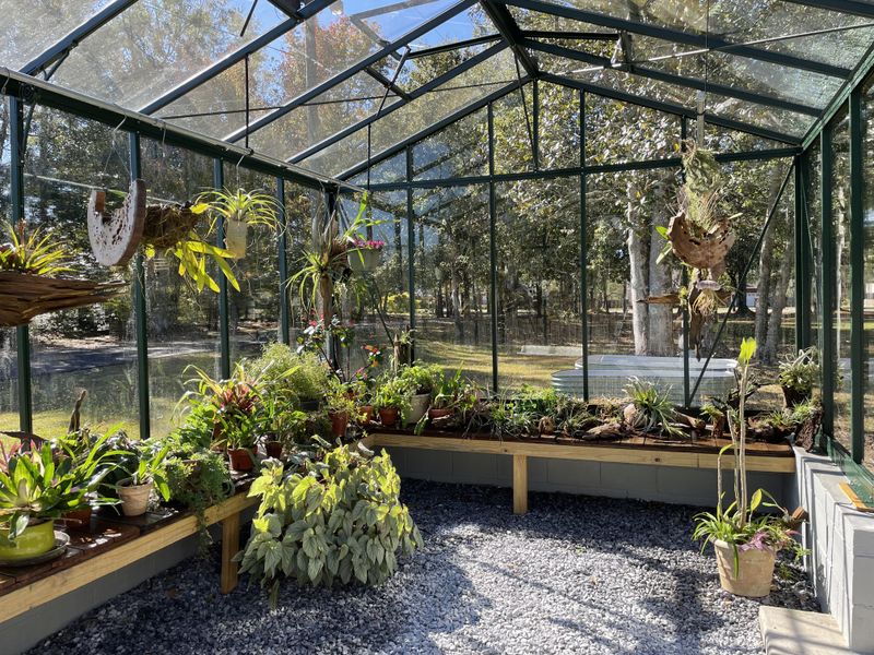 Greenhouses Built With Fixed Foundations