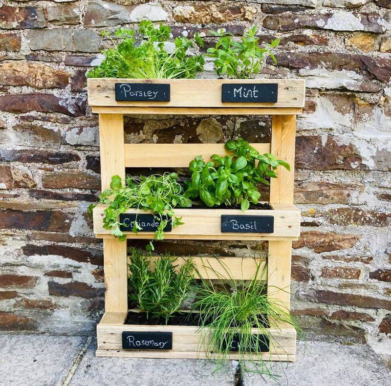 Pallet Garden Structures