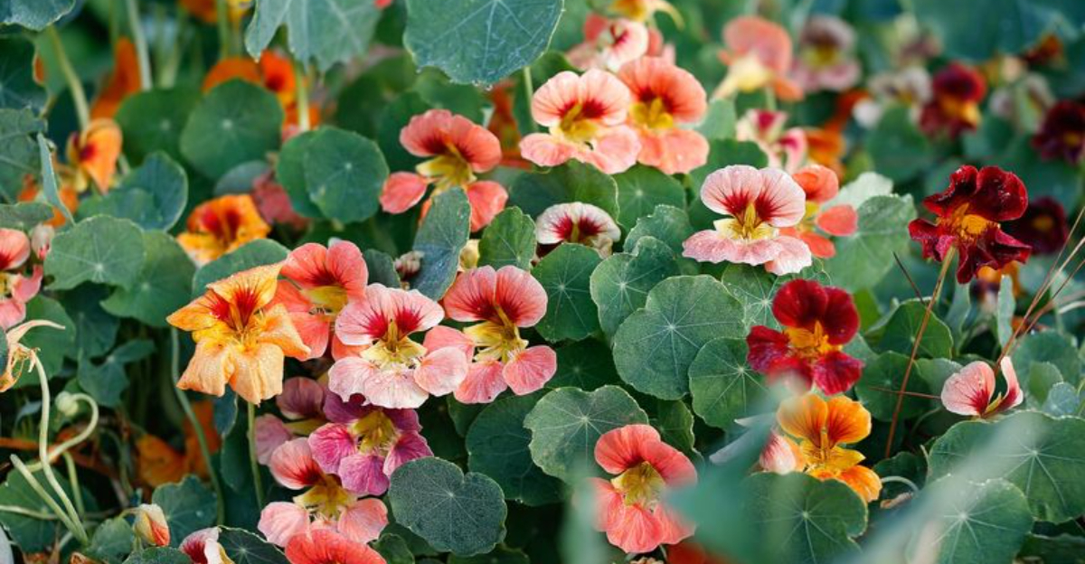 nasturtiums flowers