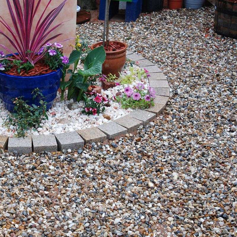 Decorative Stone And Gravel That Overheat Yards