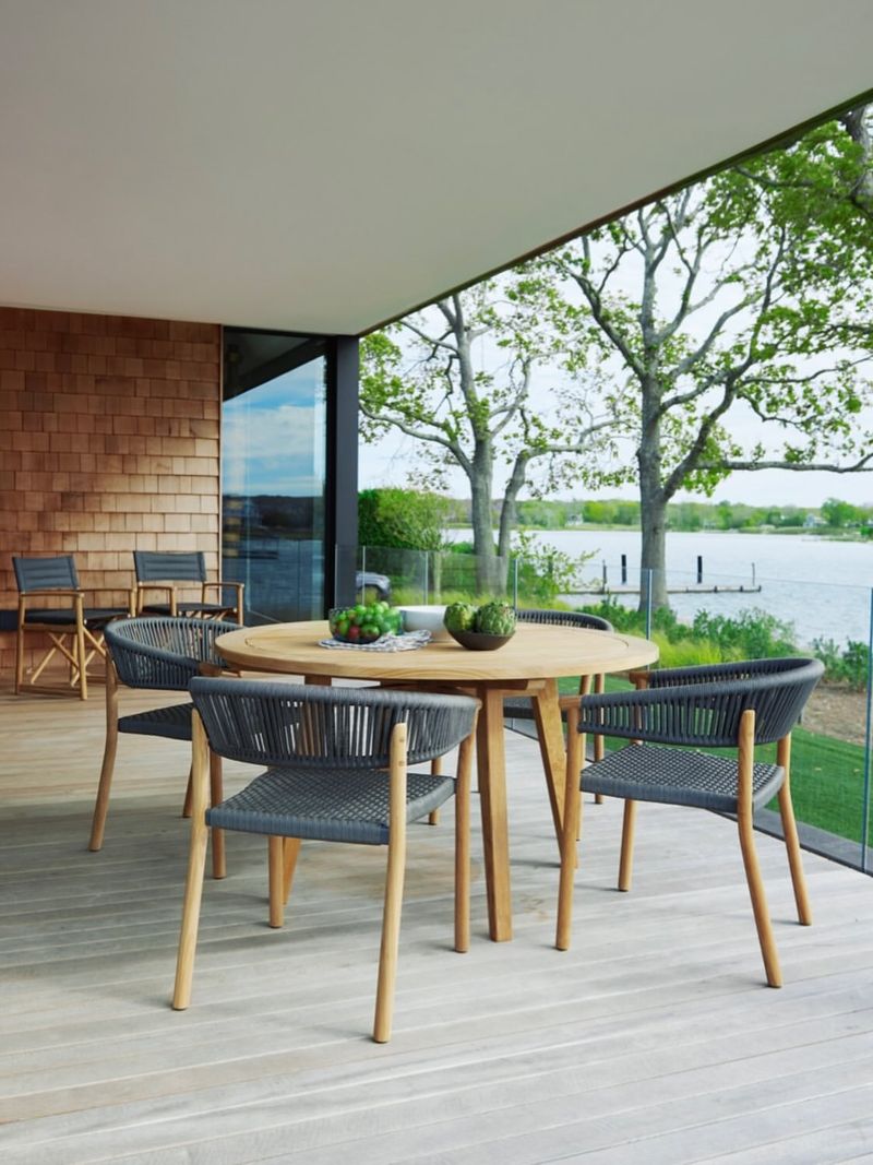 Include A Small Outdoor Dining Area