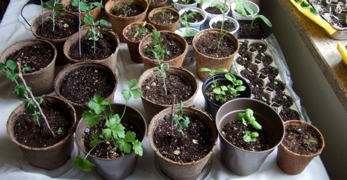 seed starting indoor