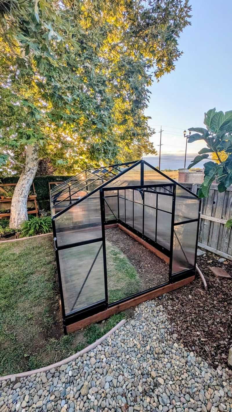 Ground-Anchored Greenhouse Structures