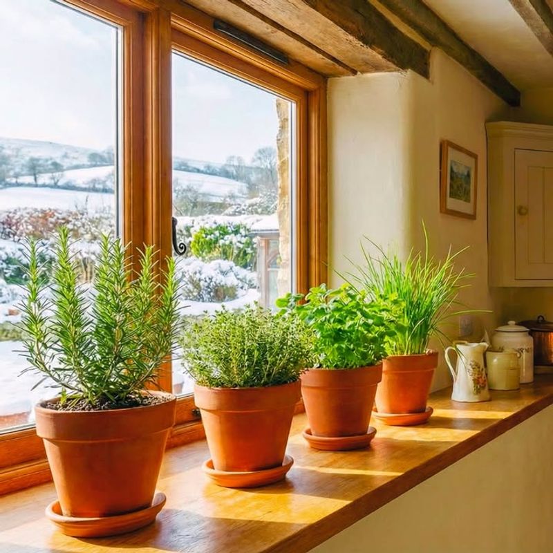 Herb Windowsill Garden