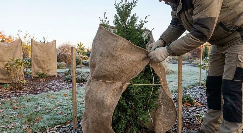 Wrapping Plants Too Early Or Using Wrong Materials