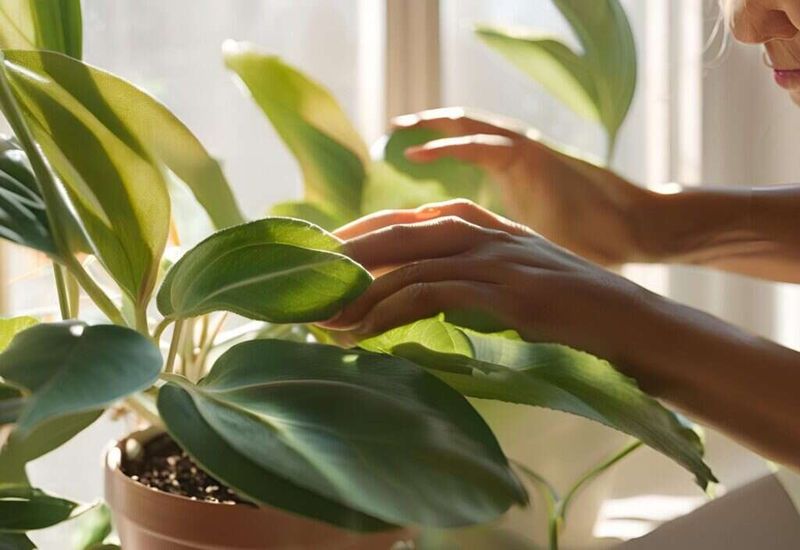 Clean Dust Off Leaves For Better Photosynthesis