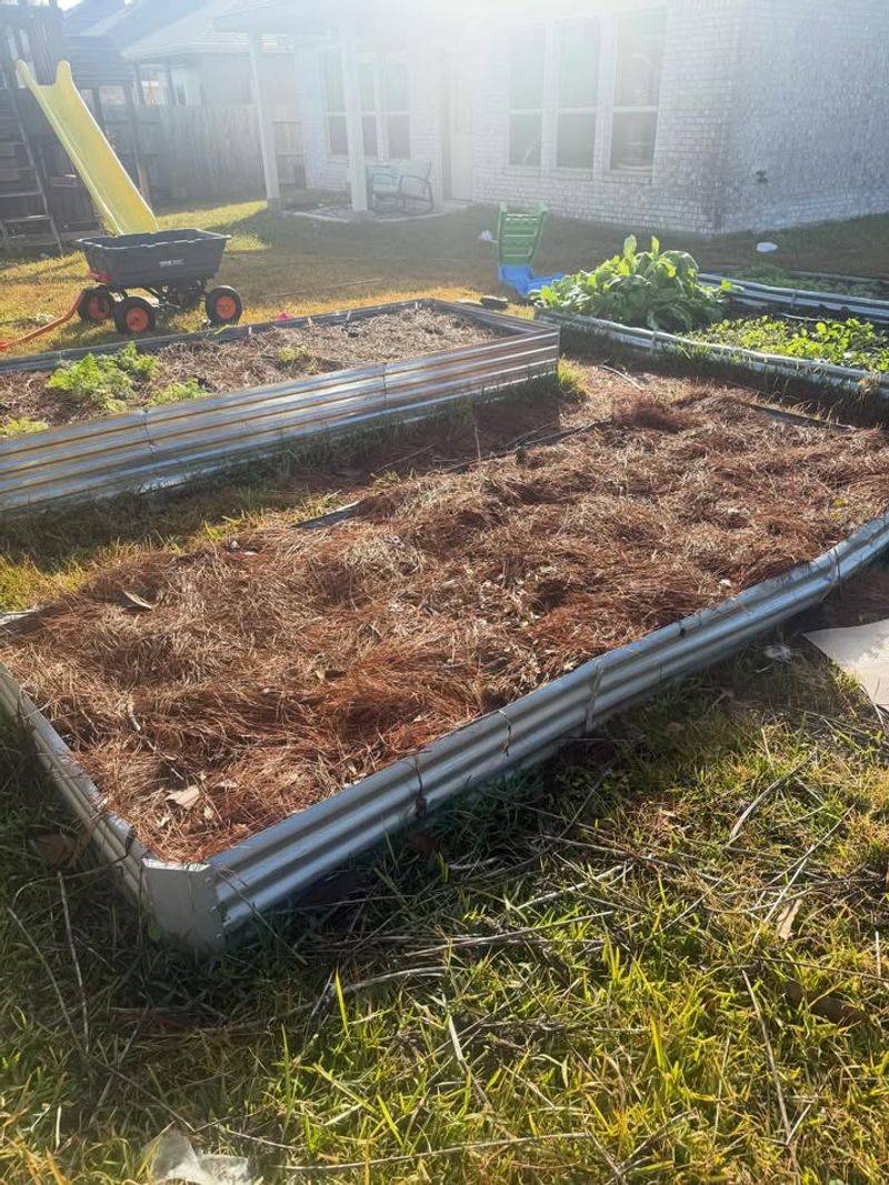 Adding Organic Matter While Beds Are Bare