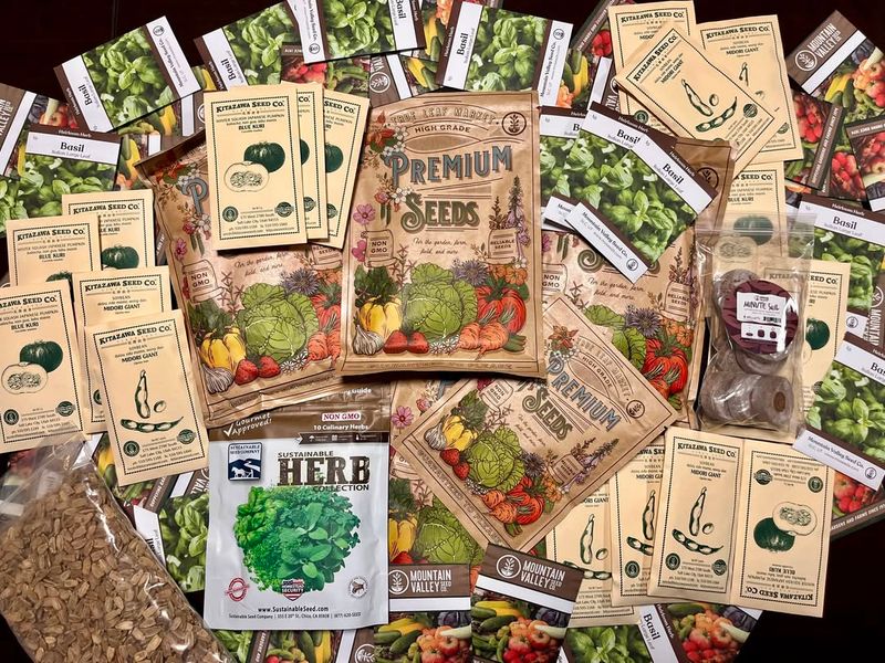 Stock Up On Seeds And Supplies